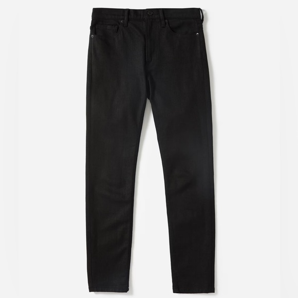 NWT Everlane Black Mid Rise Skinny Tall Jeans-Size 25 - Picture 7 of 7